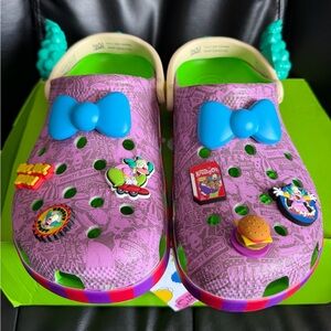 Crocs x The Simpsons Classic Clog 'Krusty the Clown' Men's Size 9 NEW